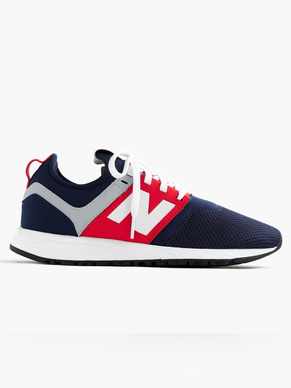 New Balance Navy Red 247 Athletic Sneakers